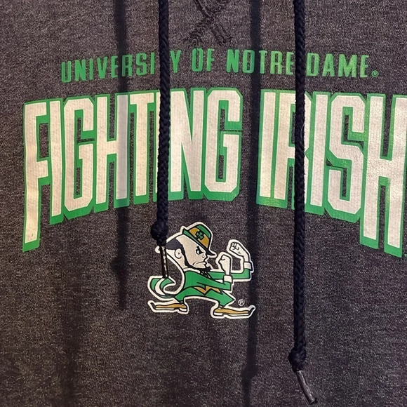 Rivalry Threads Notre Dame women’s blue hoodie size medium - Picture 3 of 9